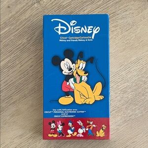 Disney Mickey and Friends Cricut Cartridge